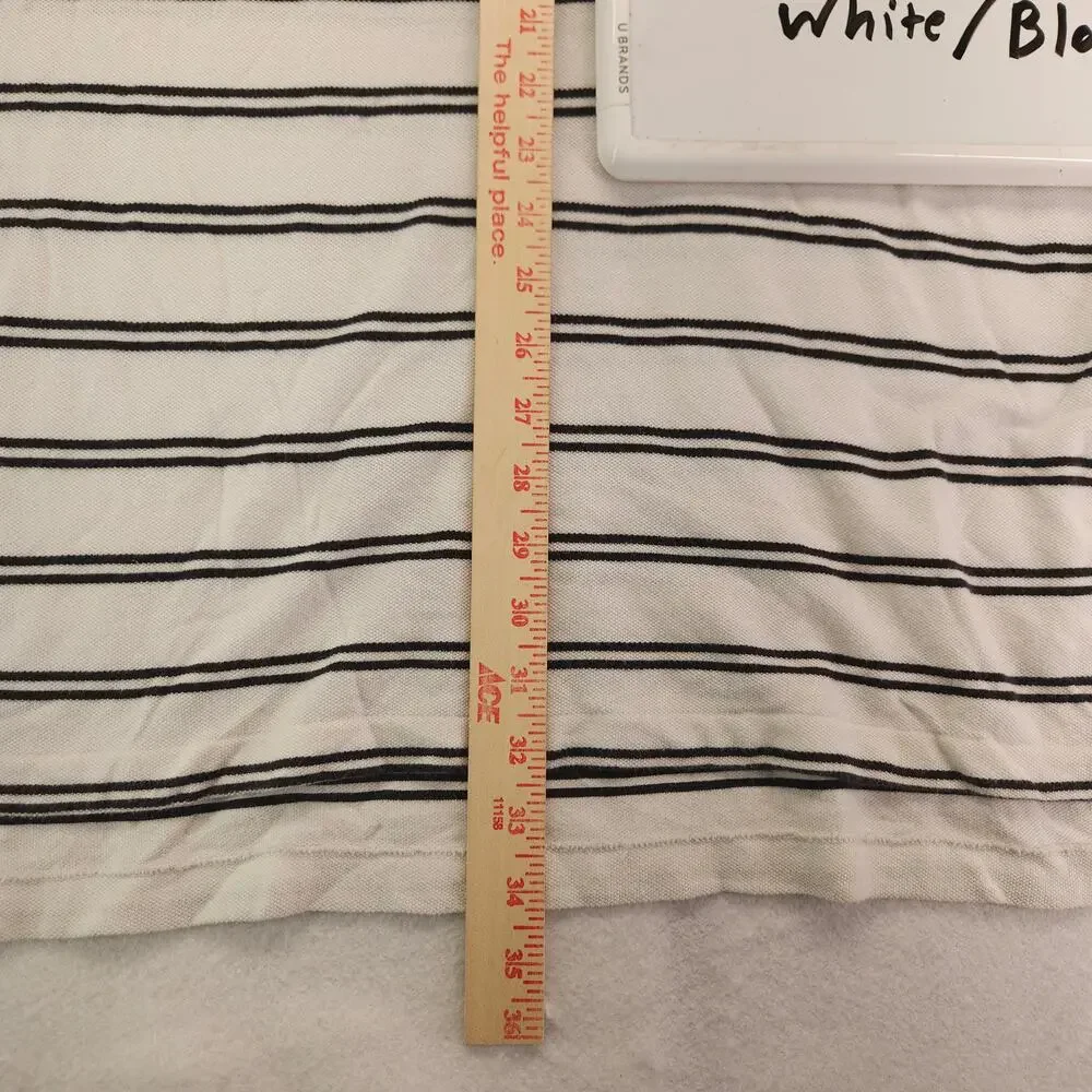 Polo by Ralph Lauren Collared Short Sleeve Polo Shirt Mens Size XL White